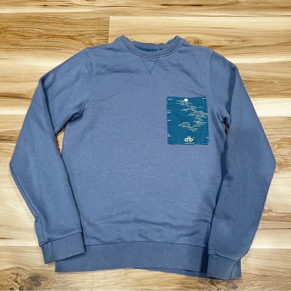 Altamont Blue Pocket Crewneck Sweatshirt Men’s Small